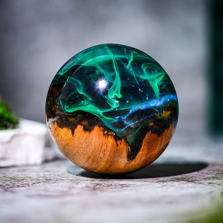 Aurora Borealis Paperweight