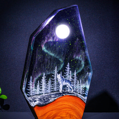 Aurora Borealis HUSKY Night Light
