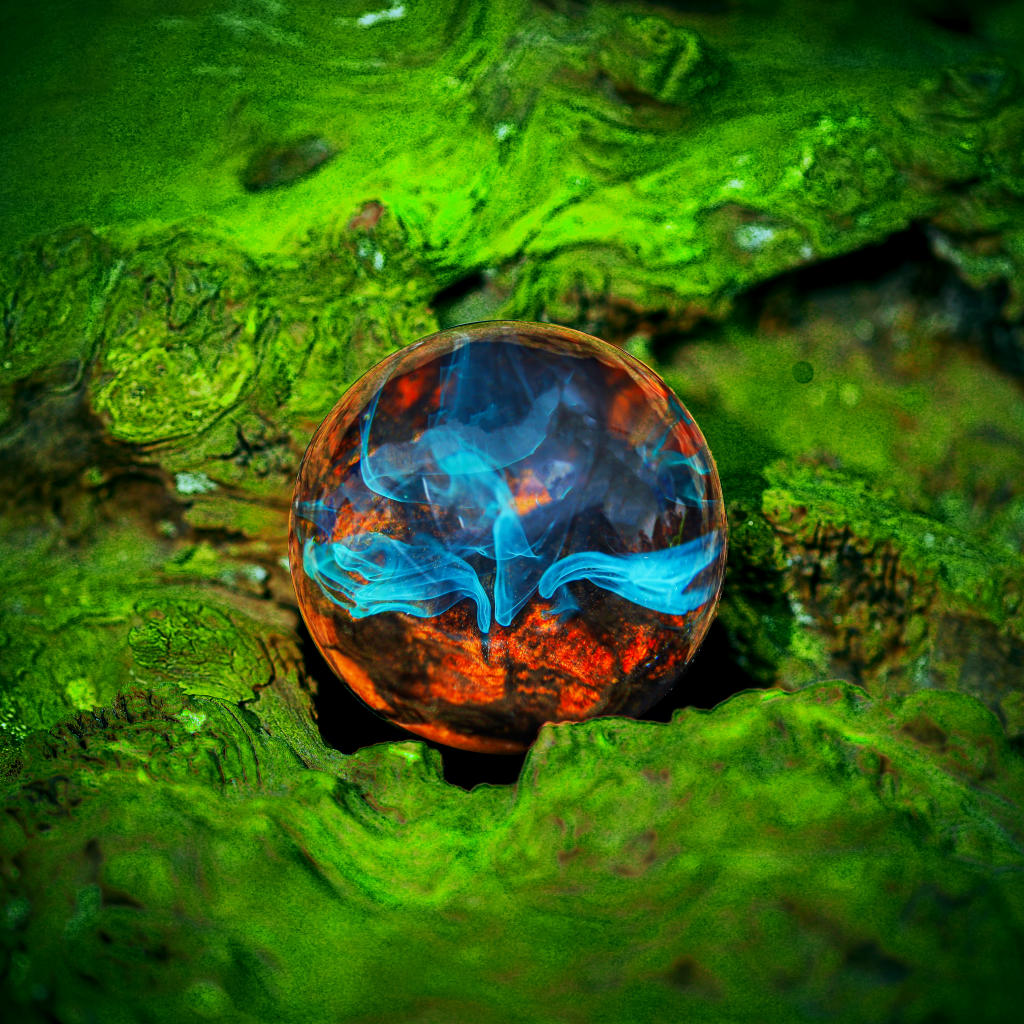 Aurora Borealis Paperweight