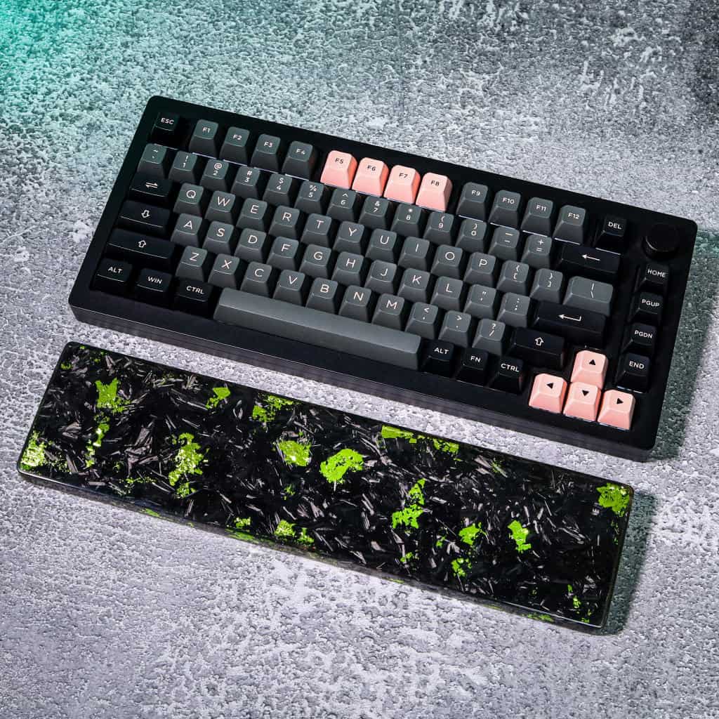 Green Marble Resin Wrist Rest