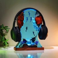Hammerhead Shark Headphone Stand & Night Light - image 1