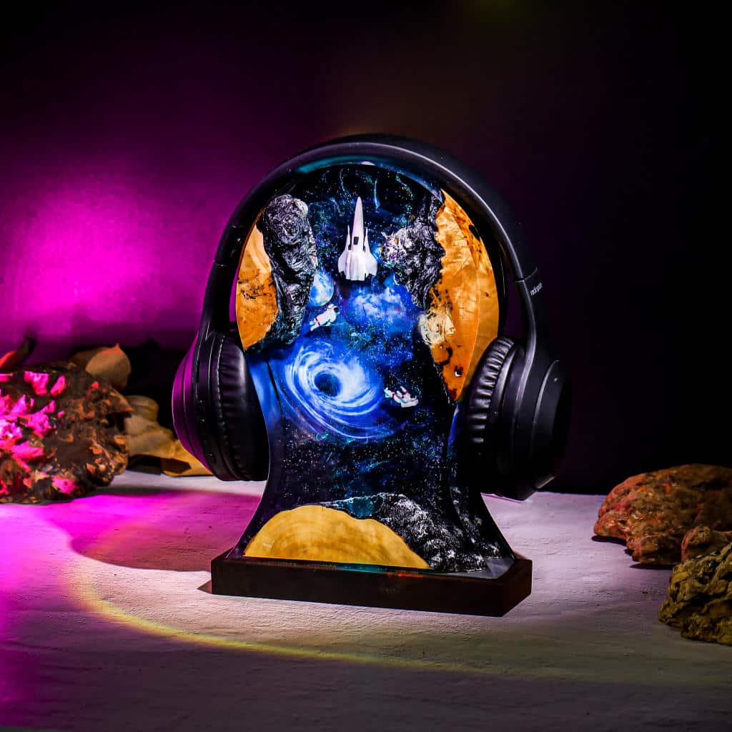 Interstellar Headphone Stand & Night Light