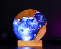 Interstellar Astronaut entering into the Black hole Night Light - image 8