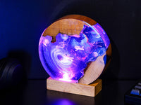 Interstellar Astronaut entering into the Black hole Night Light - image 10