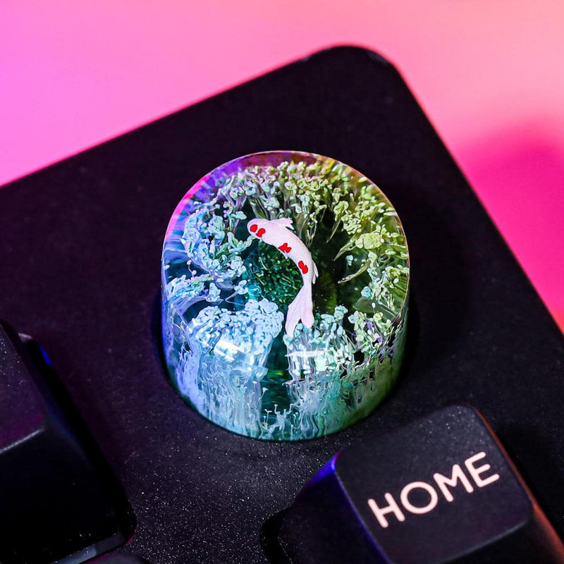 Koi Artisan Keyboard Knob