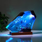 Orca and divers night light