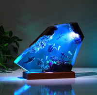 Orca and divers night light - image 7