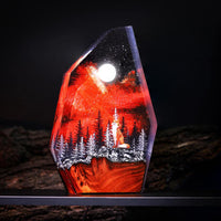 Red Fox in the Winter Night Light - image 5