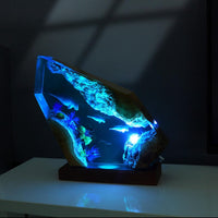 Seal Swimming Epoxy Lamp - image 2