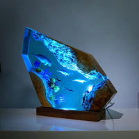 Seal Swimming Epoxy Lamp - image 5