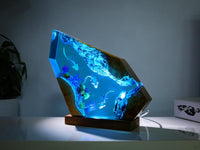 Swimming Axolotl Epoxy Lamp Ver 2 - image 3