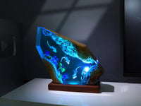 Swimming Axolotl Epoxy Lamp Ver 2 - image 2