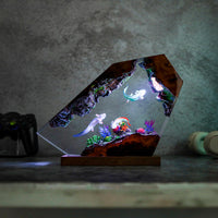 Swimming Axolotl Epoxy Lamp Ver 3 - image 6