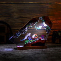 Swimming Axolotl Epoxy Lamp Ver 3 - image 7