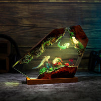 Swimming Axolotl Epoxy Lamp Ver 3 - image 8