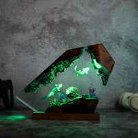 Swimming Axolotl Epoxy Lamp Ver 3 - image 4