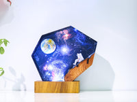The EARTH and Astronaut Epoxy Lamp - image 18
