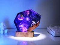 The EARTH and Astronaut Epoxy Lamp - image 4
