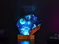 The EARTH and Astronaut Epoxy Lamp - image 22