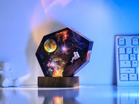 The EARTH and Astronaut Epoxy Lamp - image 6
