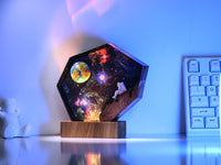 The EARTH and Astronaut Epoxy Lamp - image 7