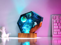 The EARTH and Astronaut Epoxy Lamp - image 9