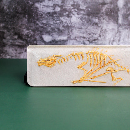 Fossil Dragon Keyboard Wrist Rest