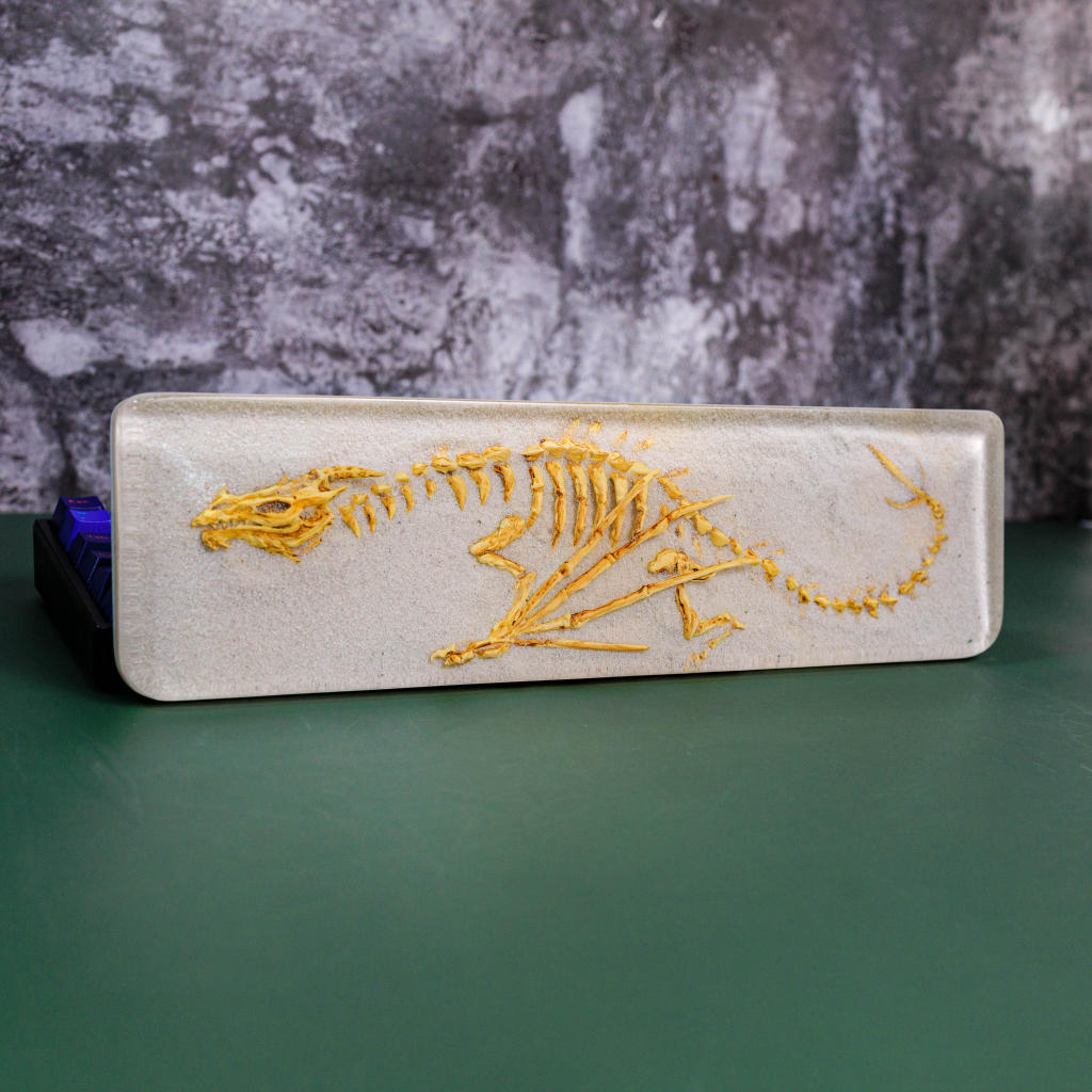 Fossil Dragon Keyboard Wrist Rest