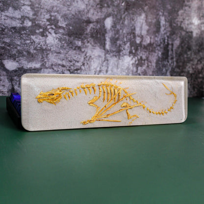 Fossil Dragon Keyboard Wrist Rest