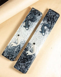 Black Yin Yang Resin Wrist Rest - image 8