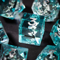 Blue Ocean DND Resin Dice - image 3