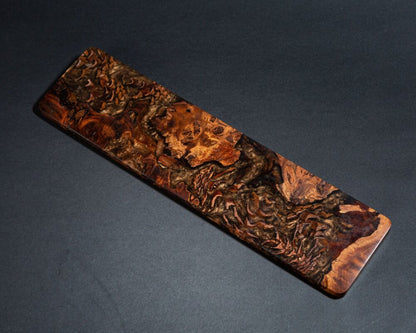 Brown wrist rest
