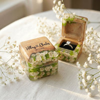 Daisy Flower Ring Box - image 7