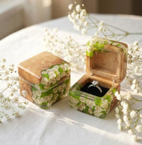 Daisy Flower Ring Box - image 8