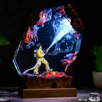 Firefighter Resin Lamp - image 1
