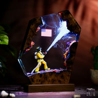 Firefighter Resin Lamp - image 9