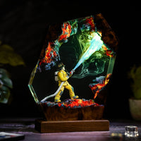 Firefighter Resin Lamp - image 2