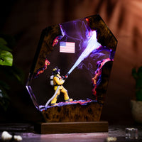 Firefighter Resin Lamp - image 10