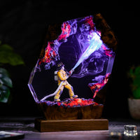 Firefighter Resin Lamp - image 3