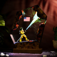 Firefighter Resin Lamp - image 13