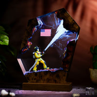 Firefighter Resin Lamp - image 14