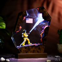 Firefighter Resin Lamp - image 15