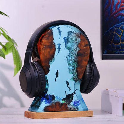 Hammerhead Shark Headphone Stand & Night Light