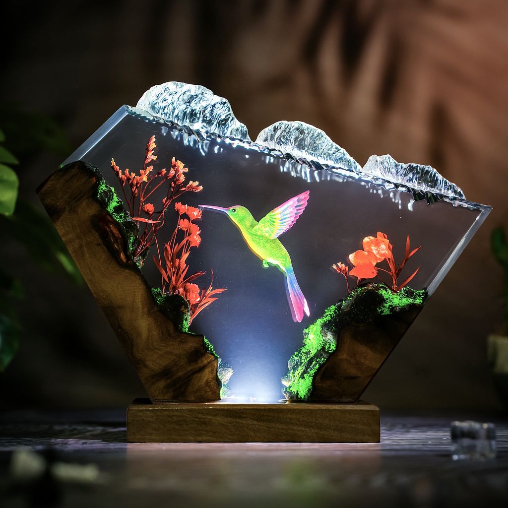 Hummingbird Night Light