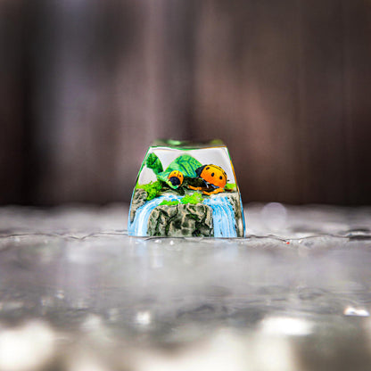 Ladybug Artisan Keycap