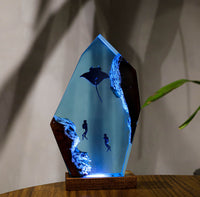 Manta Rays and Diver Night Lights - image 2