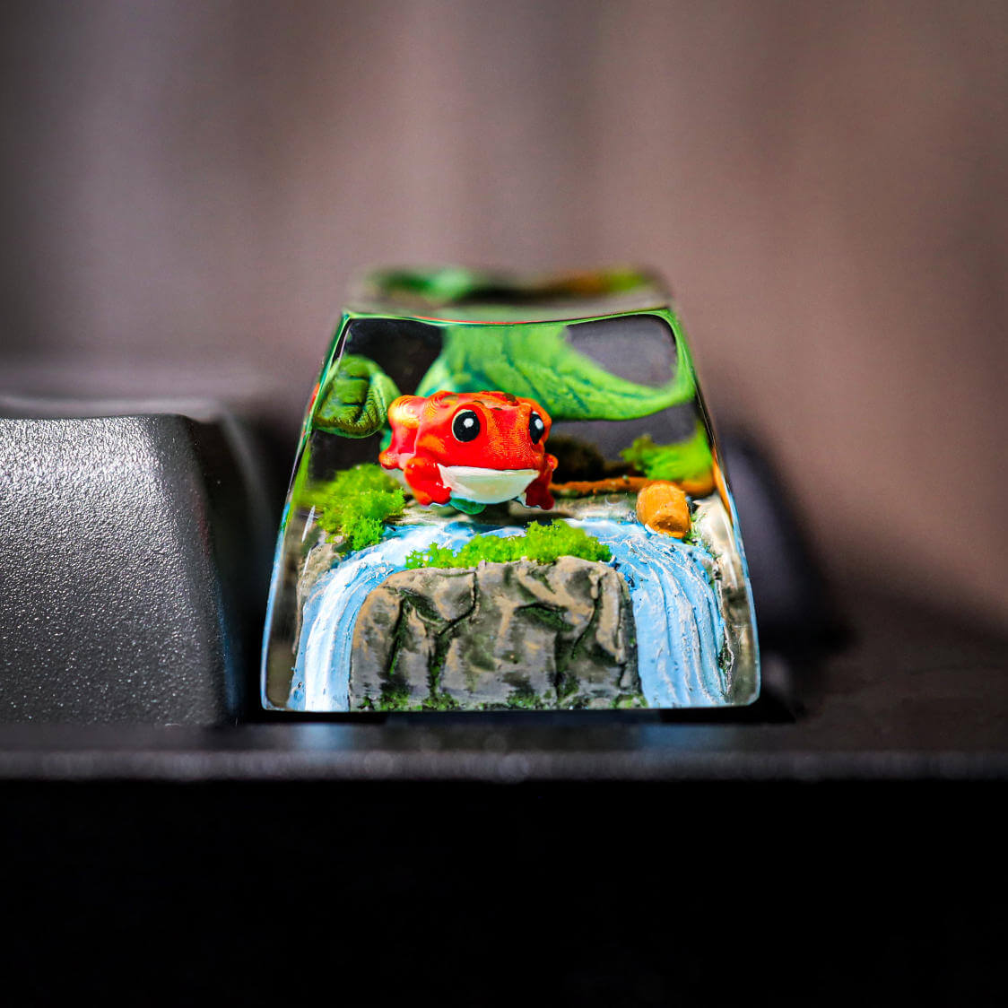 Red Toad Artisan Keycap Ver 2