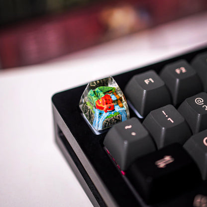 Red Toad Artisan Keycap Ver 2