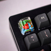 Red Toad Artisan Keycap - image 4