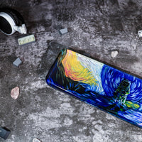 Astronaut keyboard wrist rest Van Gogh style - image 5